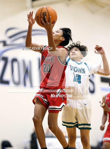 Thumbnail 1 in Page vs. St. John Paul II Catholic (VCS Thanksgiving Tournament) photogallery.