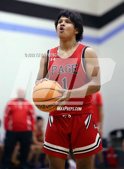 Thumbnail 1 in Page vs. St. John Paul II Catholic (VCS Thanksgiving Tournament) photogallery.
