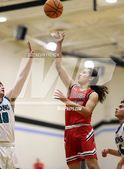 Thumbnail 1 in Page vs. St. John Paul II Catholic (VCS Thanksgiving Tournament) photogallery.