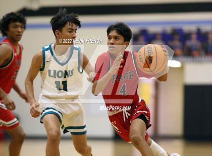 Thumbnail 1 in Page vs. St. John Paul II Catholic (VCS Thanksgiving Tournament) photogallery.