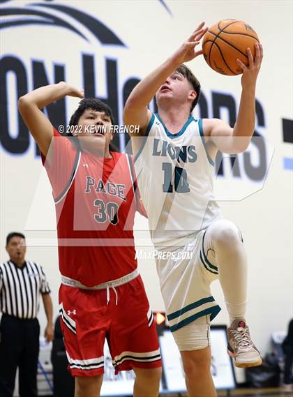 Thumbnail 2 in Page vs. St. John Paul II Catholic (VCS Thanksgiving Tournament) photogallery.