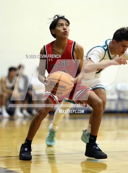 Thumbnail 2 in Page vs. St. John Paul II Catholic (VCS Thanksgiving Tournament) photogallery.