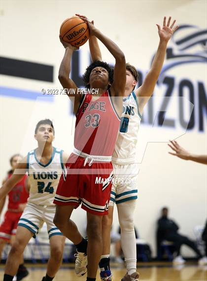 Thumbnail 3 in Page vs. St. John Paul II Catholic (VCS Thanksgiving Tournament) photogallery.