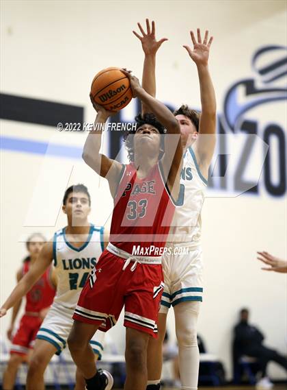 Thumbnail 2 in Page vs. St. John Paul II Catholic (VCS Thanksgiving Tournament) photogallery.