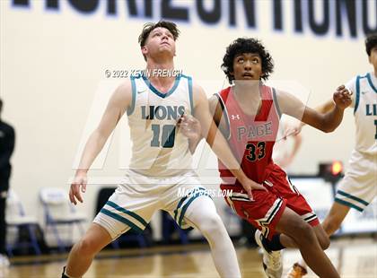 Thumbnail 2 in Page vs. St. John Paul II Catholic (VCS Thanksgiving Tournament) photogallery.