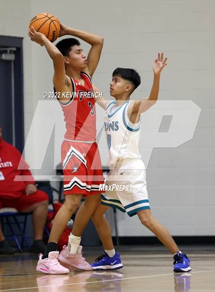 Thumbnail 2 in Page vs. St. John Paul II Catholic (VCS Thanksgiving Tournament) photogallery.