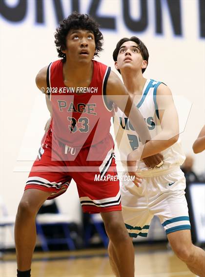 Thumbnail 1 in Page vs. St. John Paul II Catholic (VCS Thanksgiving Tournament) photogallery.
