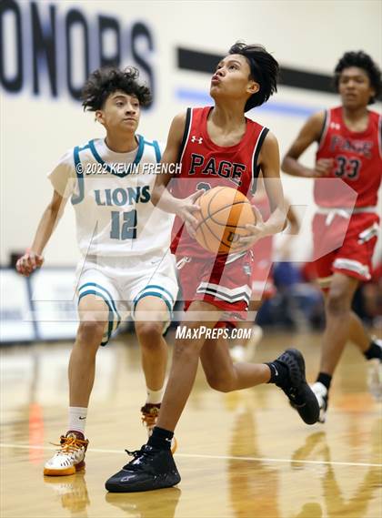 Thumbnail 3 in Page vs. St. John Paul II Catholic (VCS Thanksgiving Tournament) photogallery.