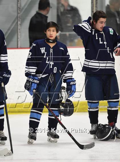 Thumbnail 2 in Wilton @ North Branford (CIAC D2 1st Round) photogallery.