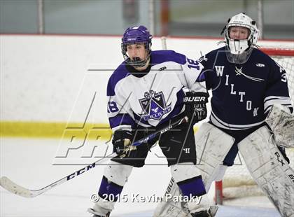 Thumbnail 3 in Wilton @ North Branford (CIAC D2 1st Round) photogallery.