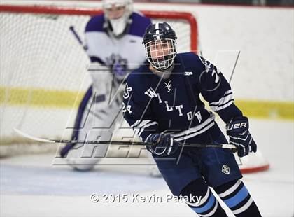 Thumbnail 2 in Wilton @ North Branford (CIAC D2 1st Round) photogallery.
