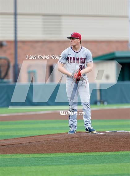 Thumbnail 1 in Topeka-Seaman vs. Overland Park-St Thomas Aquinas(KSHSAA State 5A Quarterfinals) photogallery.