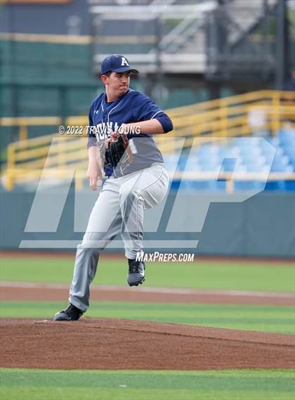 Thumbnail 2 in Topeka-Seaman vs. Overland Park-St Thomas Aquinas(KSHSAA State 5A Quarterfinals) photogallery.