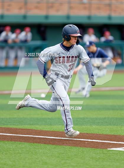 Thumbnail 3 in Topeka-Seaman vs. Overland Park-St Thomas Aquinas(KSHSAA State 5A Quarterfinals) photogallery.