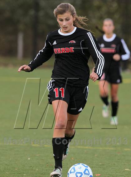 Thumbnail 2 in Warde @ Wilton (FCIAC Quarterfinal) photogallery.
