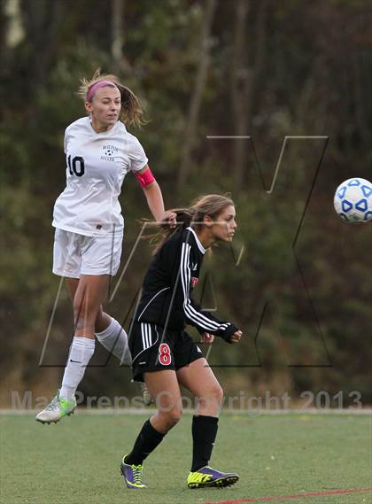 Thumbnail 1 in Warde @ Wilton (FCIAC Quarterfinal) photogallery.