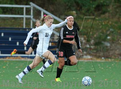 Thumbnail 3 in Warde @ Wilton (FCIAC Quarterfinal) photogallery.