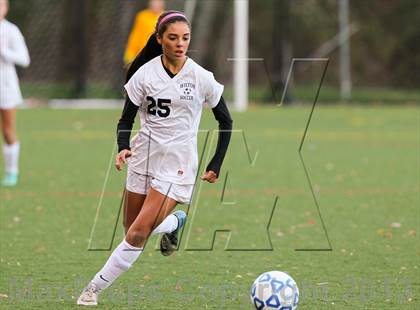 Thumbnail 1 in Warde @ Wilton (FCIAC Quarterfinal) photogallery.