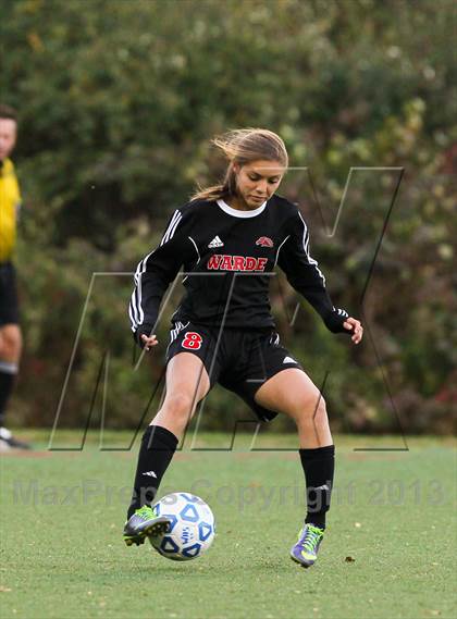 Thumbnail 1 in Warde @ Wilton (FCIAC Quarterfinal) photogallery.