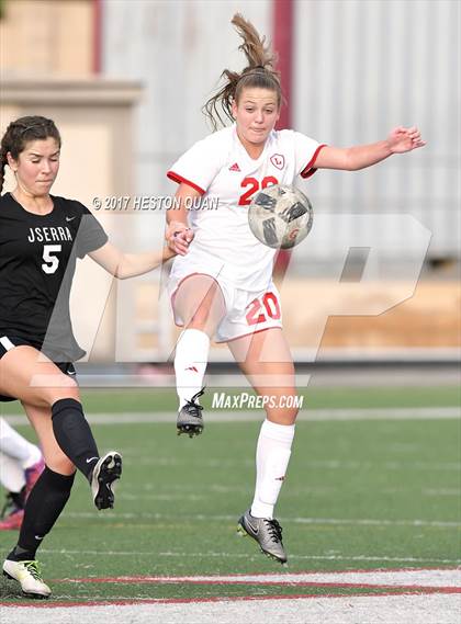 Thumbnail 3 in JSerra Catholic @ Orange Lutheran  photogallery.
