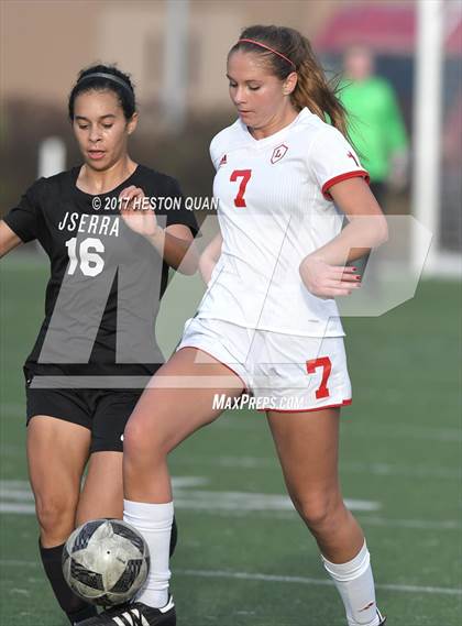 Thumbnail 2 in JSerra Catholic @ Orange Lutheran  photogallery.