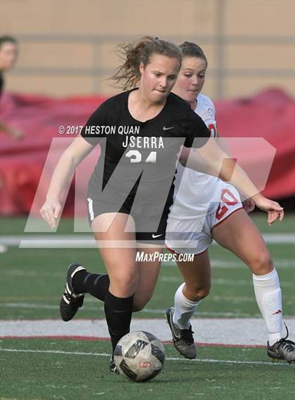 Thumbnail 3 in JSerra Catholic @ Orange Lutheran  photogallery.