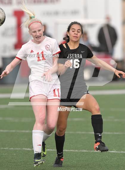 Thumbnail 3 in JSerra Catholic @ Orange Lutheran  photogallery.