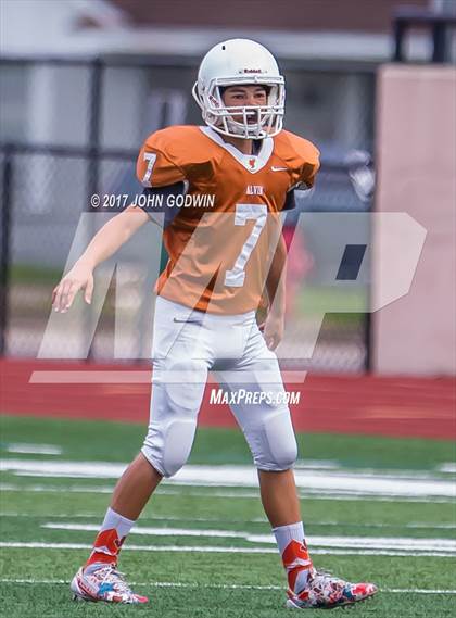 Thumbnail 2 in Alvin JV Orange vs Waltrip JV photogallery.