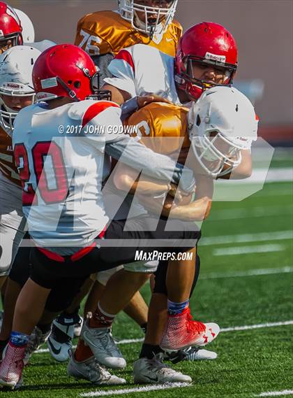 Thumbnail 1 in Alvin JV Orange vs Waltrip JV photogallery.