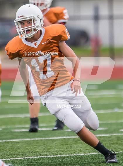 Thumbnail 2 in Alvin JV Orange vs Waltrip JV photogallery.
