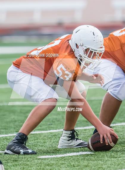 Thumbnail 2 in Alvin JV Orange vs Waltrip JV photogallery.