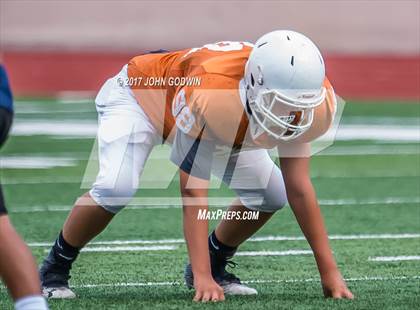 Thumbnail 3 in Alvin JV Orange vs Waltrip JV photogallery.