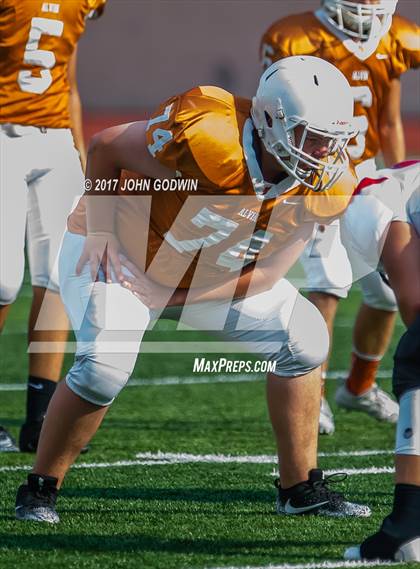 Thumbnail 3 in Alvin JV Orange vs Waltrip JV photogallery.