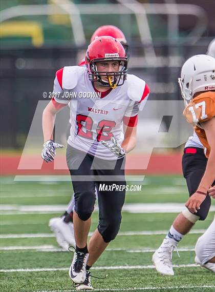 Thumbnail 1 in Alvin JV Orange vs Waltrip JV photogallery.