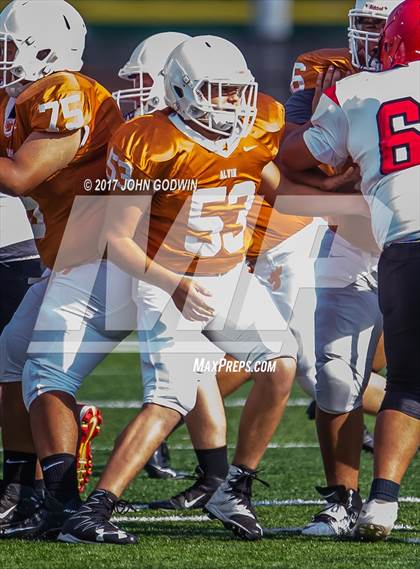 Thumbnail 1 in Alvin JV Orange vs Waltrip JV photogallery.