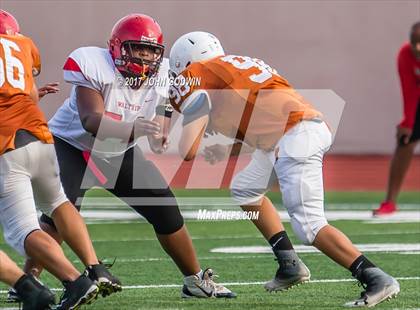 Thumbnail 1 in Alvin JV Orange vs Waltrip JV photogallery.