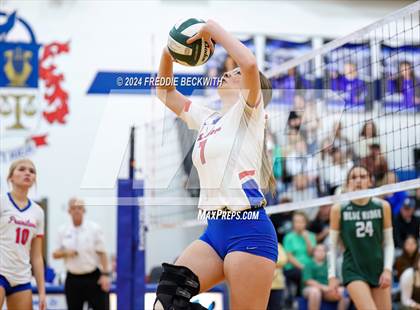Thumbnail 1 in Blue Ridge @ Prairiland (UIL 3A Volleyball Bi-District Playoff) photogallery.
