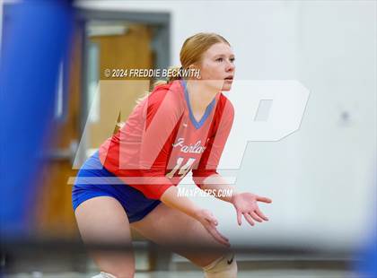 Thumbnail 2 in Blue Ridge @ Prairiland (UIL 3A Volleyball Bi-District Playoff) photogallery.
