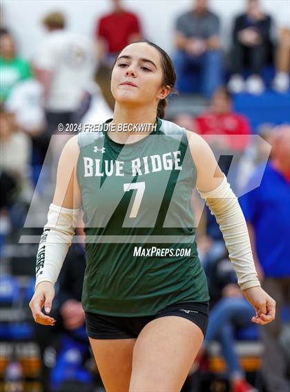 Thumbnail 1 in Blue Ridge @ Prairiland (UIL 3A Volleyball Bi-District Playoff) photogallery.