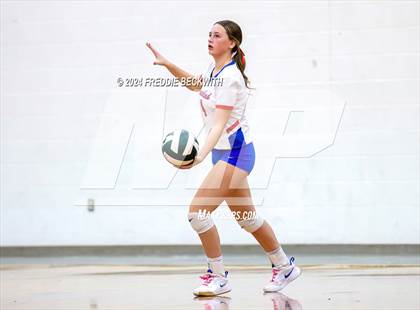 Thumbnail 3 in Blue Ridge @ Prairiland (UIL 3A Volleyball Bi-District Playoff) photogallery.