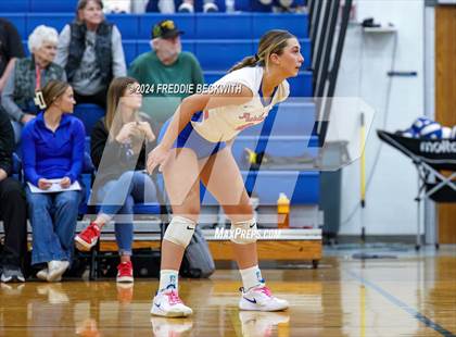Thumbnail 3 in Blue Ridge @ Prairiland (UIL 3A Volleyball Bi-District Playoff) photogallery.