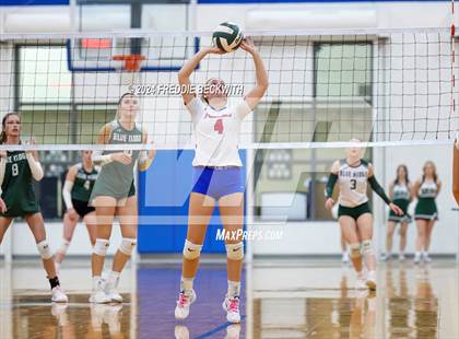 Thumbnail 2 in Blue Ridge @ Prairiland (UIL 3A Volleyball Bi-District Playoff) photogallery.