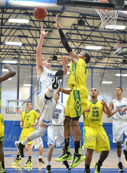 Thumbnail 3 in Tampa Catholic vs. Ransom Everglades (Berkely Basketball Invitational) photogallery.