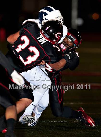 Thumbnail 3 in Redlands @ Centennial (CIF SS Playoffs) photogallery.