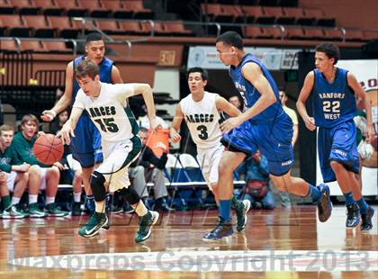Thumbnail 3 in Hanford West vs Garces (CIF CS D2 Final) photogallery.