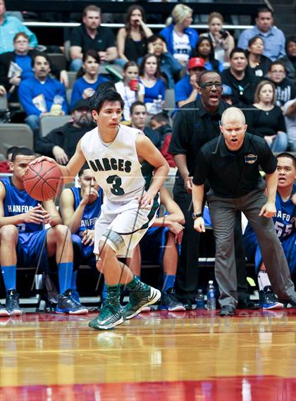 Thumbnail 3 in Hanford West vs Garces (CIF CS D2 Final) photogallery.