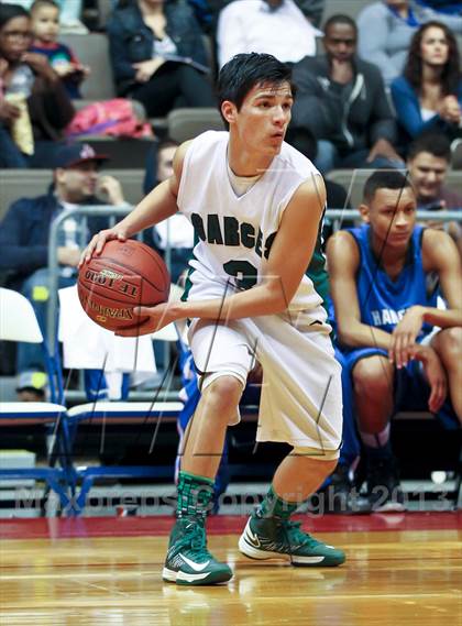 Thumbnail 3 in Hanford West vs Garces (CIF CS D2 Final) photogallery.