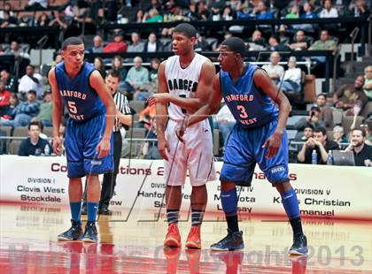 Thumbnail 3 in Hanford West vs Garces (CIF CS D2 Final) photogallery.