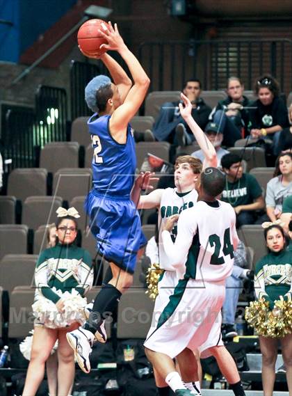 Thumbnail 2 in Hanford West vs Garces (CIF CS D2 Final) photogallery.