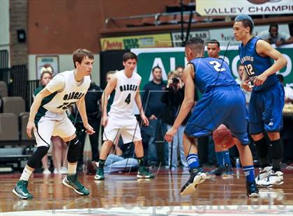 Thumbnail 2 in Hanford West vs Garces (CIF CS D2 Final) photogallery.